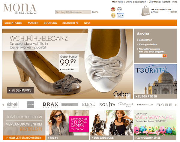 Mona Mode & Accessoires Online Shop